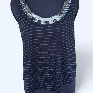 Boho beaded Free‎ People top